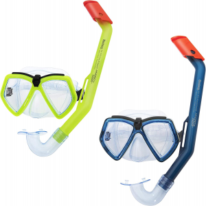 Bestway - Maschera per Snorkeling con Boccaglio per Bambini, 7-14 Anni