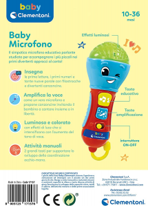 Clementoni - Baby Microfono