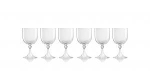 3/62 Wine Set of 6 Glasses