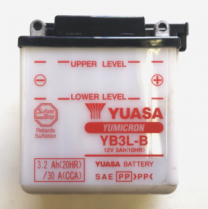 BATTERIA YUASA YB3L-B 12 VOLT