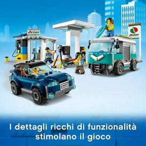 Lego 60257 Stazione Di Servizio Turbo Wheels