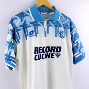 1994-95 Napoli Maglia #6 Cruz Record Cucine Match Worn 
