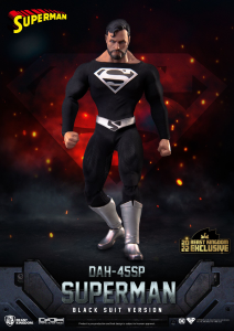 DC Comics Dynamic 8ction Heroes: SUPERMAN BLACK SUIT by Beast Kingdom