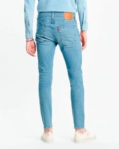 Jeans 512 slim tapered lavaggio chiaro bleach