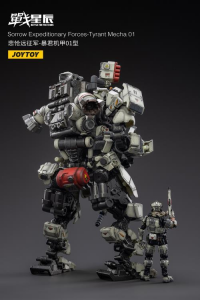 BATTLE FOR THE STARS Sorrow Expeditionary Forces Tyrant Mecha 01 With Pilot by Joy Toy