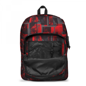 ZAINO EASTPAK PINNACLE NERO-ROSSO CITYGRAINGREY 196246319737