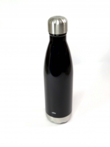 Bottiglia termica 500ml in acciaio nero