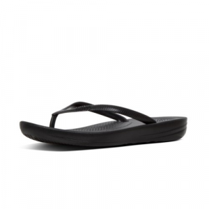 Fitflop - iQUSION PEARLISED - FLIP FLOPS - BLACK es