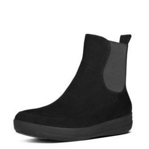 Fitflop - FF-LUX Chelsea Boot Black suede