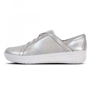 Fitflop - F-SPORTY TM II LACE UP SNEAKERS IRIDESCENT SILVER