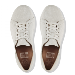 Fitflop - F-SPORTY TM II LACE UP SNEAKERS SHIMMER WHITE SHIMMER-DENIM
