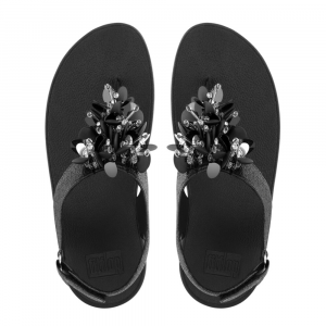 Fitflop - BOOGALOO TM BACK STRAP SANDAL BLACK es