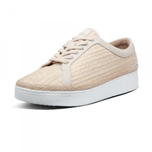 Fitflop - RALLY BASKET WEAVE SNEAKERS STONE