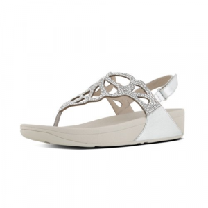 Fitflop - BUMBLE CRYSTAL TM SANDAL SILVER es
