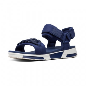 Fitflop - HEDA CHAIN BACK STRAP SANDALS MIDNIGHT NAVY