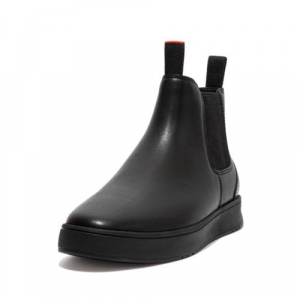 Fitflop - MARGEN LEATHER CHELSEA BOOTS ALL BLACK