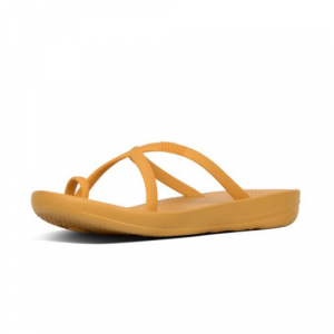 Fitflop - iQUSION WAVE SLIDES - BAKED YELLOW es