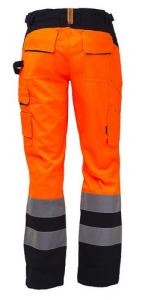 Pantaloni da lavoro Alta Visibilità Arancioni U-Power LIGHT Orange Fluo HL155OF