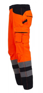 Pantaloni da lavoro Alta Visibilità Arancioni U-Power LIGHT Orange Fluo HL155OF