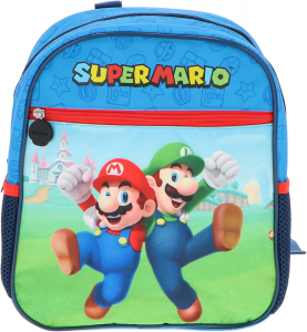 Zaino Super Mario dimensione 28x25x10 cm 