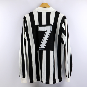 1992-93 Juventus #7 Di canio Kappa Danone Match Worn Shirt
