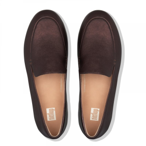 Fitflop - LENA LOAFERS CHOCOLATE BROWN AW01
