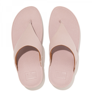 Fitflop - LULU SHIMMER TOE-POST SANDALS SOFT LILAC