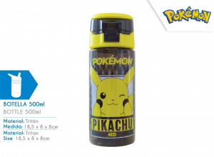4M Borraccia Tritan 500ml Pokemon Pikachu