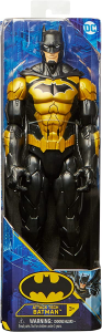 Dc Comics  - Personaggio Batman Oro e Nero in scala 30 cm con decorazioni originali, mantello e 11 p