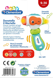 Baby Clementoni - Donatello Il Martello