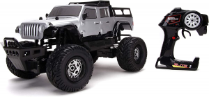 Jada Toys - Fast & Furious Jeep Gladiator, RC auto, 4x4, trazione 4x4, turbo, funzione di ricarica U