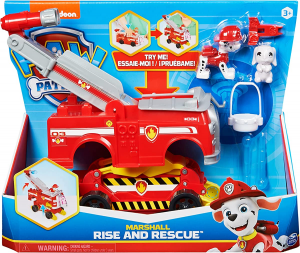 Paw Patrol | Camion dei pompieri Rise N' Rescue di Marshall