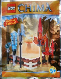 Lego 391504 Legends of Chima: SET ARMI FUOCO E GHIACCIO by Lego