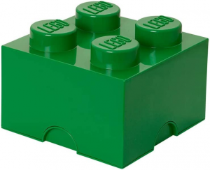 Lego Storage Verde 4 bottoni