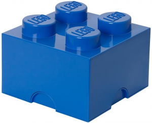 Lego Storage Blu 4 bottoni