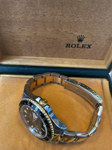 Orologio secondo polso Rolex modello Gmt Master 2