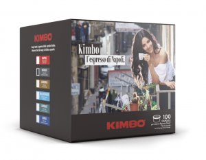 Kimbo Espresso Intenso - confezione da 100 capsule compatibili ESPRESSO POINT