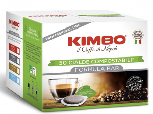 Kimbo Espresso Intenso - Confezione con cialde compostabili