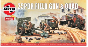 25pdr Field Gun & Quad