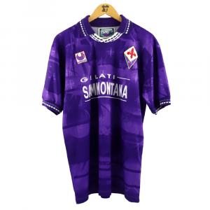1994-95 Fiorentina Maglia #13 Luppi Uhlsport Match Worn COA