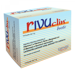 RIVUCLIN - 14 BUSTE INTEGRATORE A BASE VITAMINA C, E, LATTOFERRINA