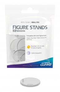 Action Figure Stands 20 PZ (Small Peg Modern) by Ultimate Guard