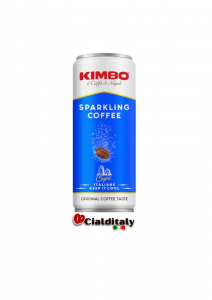 Kimbo sparkling coffee lattina 250ml bevanda frizzante al caffè
