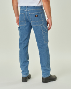 Jeans Work Carpenter in puro cotone lavaggio medio