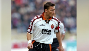 1998-99 Roma Maglia #10 Totti Away Diadora M (Top)