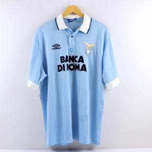 1994-95 Lazio Maglia #11 Signori Umbro Banca di Roma XL (Top)