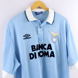 1994-95 Lazio Maglia #11 Signori Umbro Banca di Roma XL (Top)