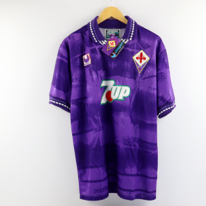 1993-94 Fiorentina Maglia 7UP Uhlsport XL Nuova