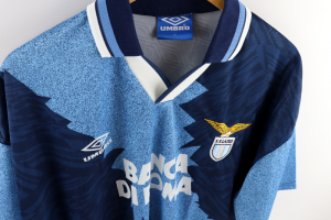 1994-96 Lazio Maglia Away Umbro Banca di Roma XL (Top)