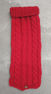 Maglioncino invernale lana colore rosso taglia 42